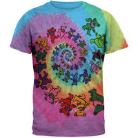 Grateful Dead - Spiral Bears Tie Dye T-Shirt