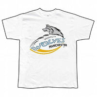 Manchester Wolves - Logo White T-Shirt