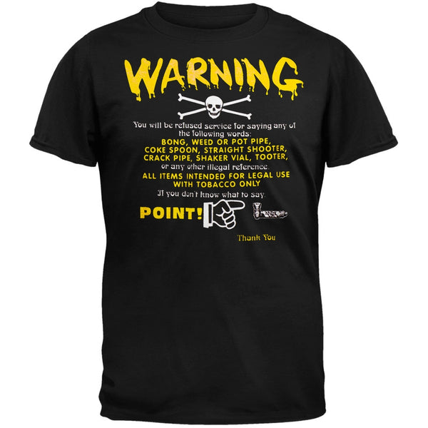 Head Shop Warning T-Shirt