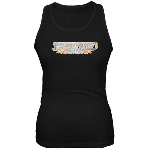 Saturday Night Fever - Logo Juniors Muscle Tank Top Shirt