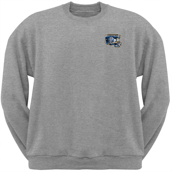 Adirondack Frostbite - Embroidered Logo Grey Youth Sweatshirt