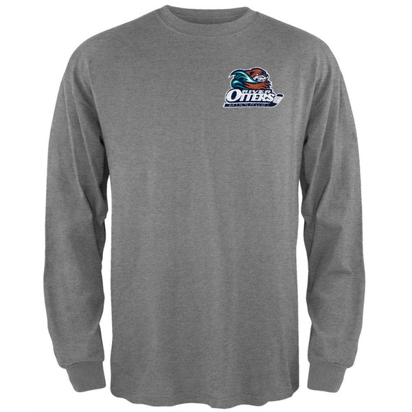 Missouri River Otters - Embroidered Logo Long Sleeve T-Shirt