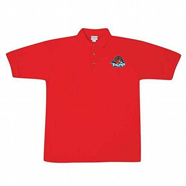 Rockford IceHogs - Logo Red Polo T-Shirt