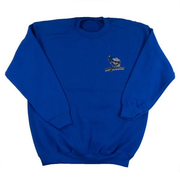 Danbury Trashers - Embroidered Logo Royal Youth Sweatshirt