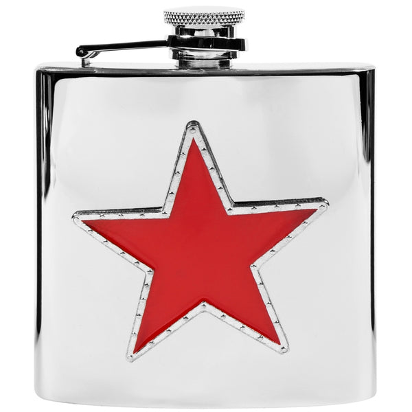 Red Star Flask