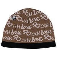 Sublime - All-Over Long Beach Knit Beanie Hat