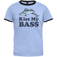Kiss My Bass Ringer T-Shirt