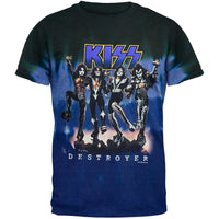 Kiss - Destroyer Tie Dye T-Shirt
