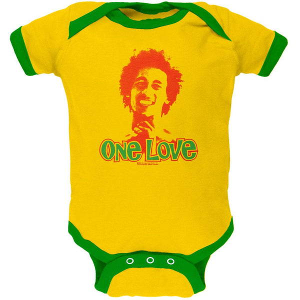 Bob Marley - One Love Yellow Baby One Piece