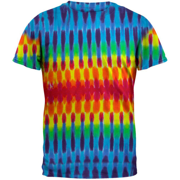Horizontal Pleats Tie Dye T-Shirt