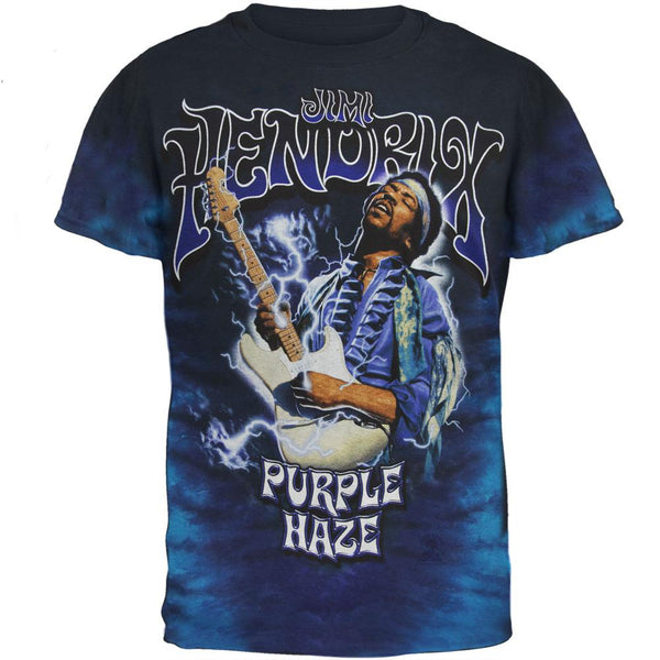 Jimi Hendrix - Purple Haze Tie Dye T-Shirt