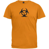Biohazard Symbol Orange T-Shirt