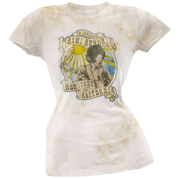 Jimi Hendrix - Monterey Juniors T-Shirt