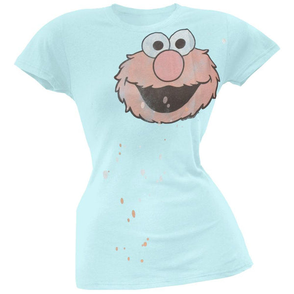 Sesame Street - Elmo Head Juniors T-Shirt