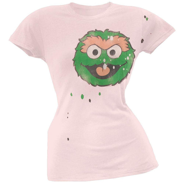Sesame Street - Oscar Smile Juniors T-Shirt