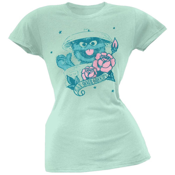 Sesame Street - Greens Juniors T-Shirt