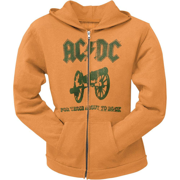 AC/DC - For Those About To Rock Juniors Zip Up Hoodie