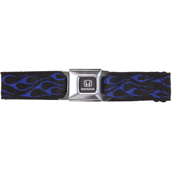 Honda Seatbelt - Flame Blue Web Belt