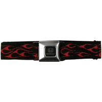 Honda Seatbelt - Flame Red Web Belt