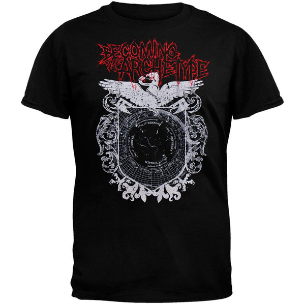 Becoming The Archetype - Globe Medal T-Shirt