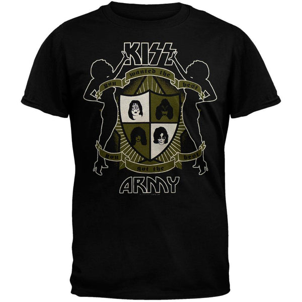 Kiss - Army Crest T-Shirt