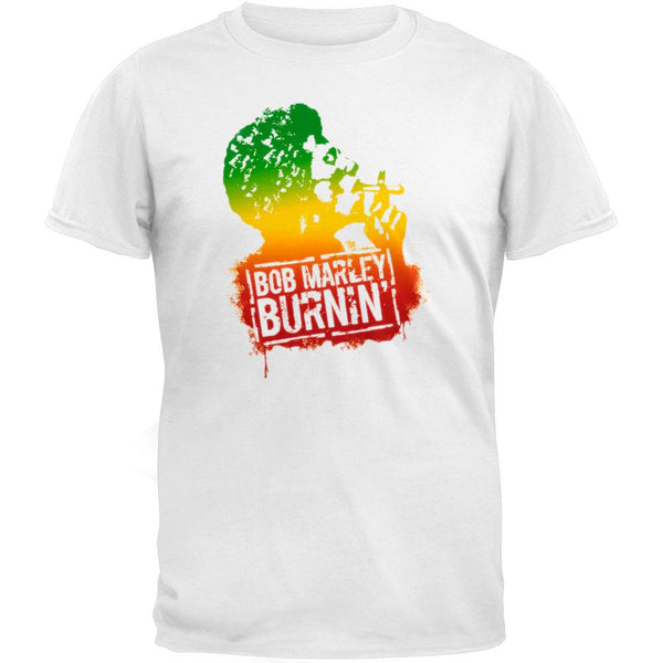 Bob Marley - Tri-Color Burnin T-Shirt