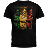 Bob Marley - Tri-Color Rock T-Shirt