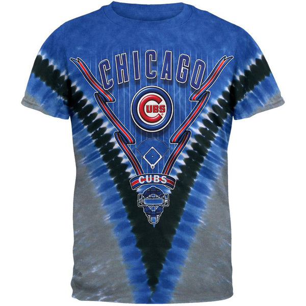 Chicago Cubs - Logo V-Dye Adult T-Shirt