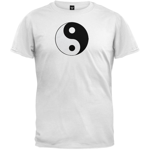 Yin Yang White T-Shirt