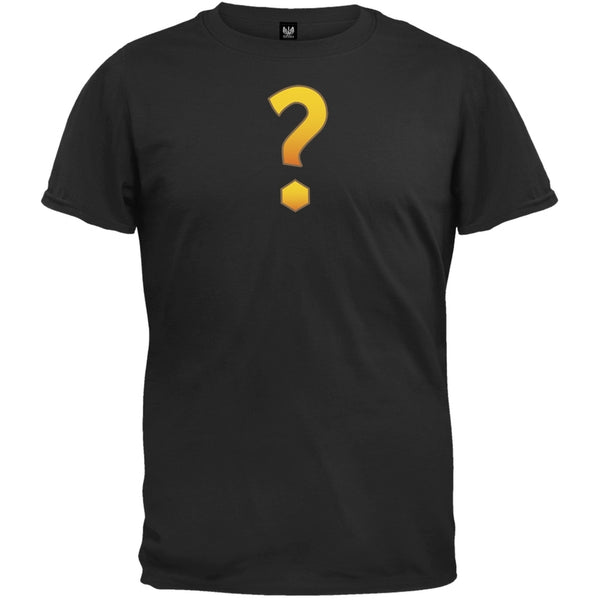 Question Mark Black T-Shirt