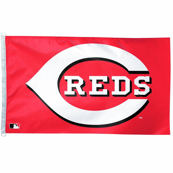 Cincinnati Reds - Logo Flag