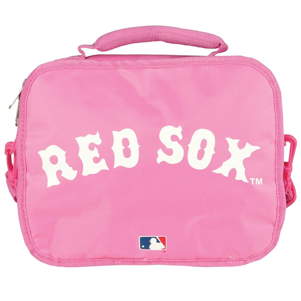 Boston Red Sox - Name Logo Pink Soft Lunch Box