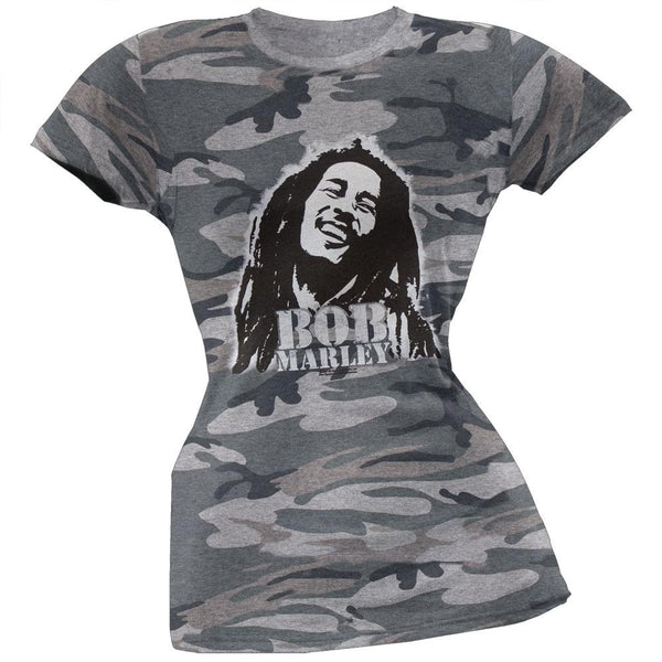Bob Marley - Bob Camo Juniors T-Shirt