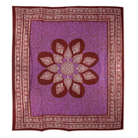 Blossomed Flower Batik Tapestry