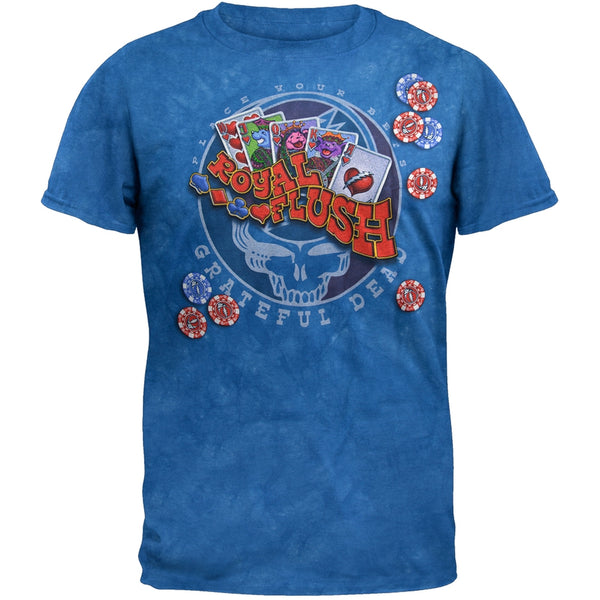 Grateful Dead - Royal Flush Tie Dye T-Shirt