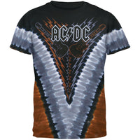 AC/DC - High Voltage Black Tie Dye T-Shirt