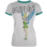 Tinkerbell - Fabulous Juniors Ringer T-Shirt