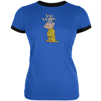 Snow White - I'm Dopey Juniors Ringer T-Shirt