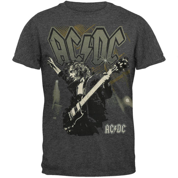 AC/DC - Angus Guitar All-Over Grey T-Shirt