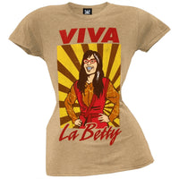 Ugly Betty - Viva La Betty Tan Juniors T-Shirt