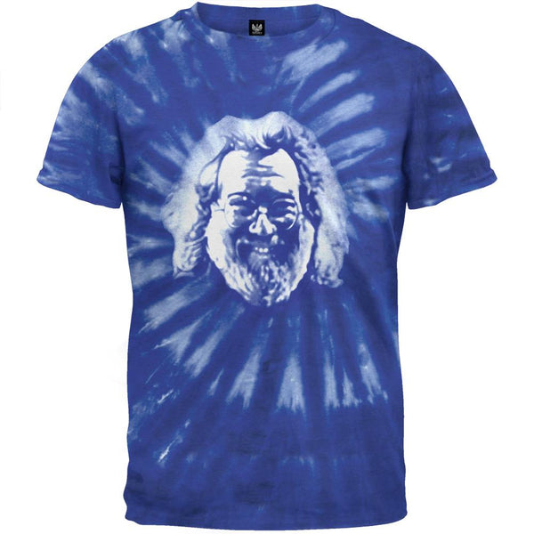 Jerry Garcia - Blue Spiral Tie Dye T-Shirt