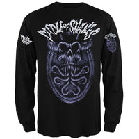 Danzig - Circle Of Snakes Skull Adult Long Sleeve T-Shirt