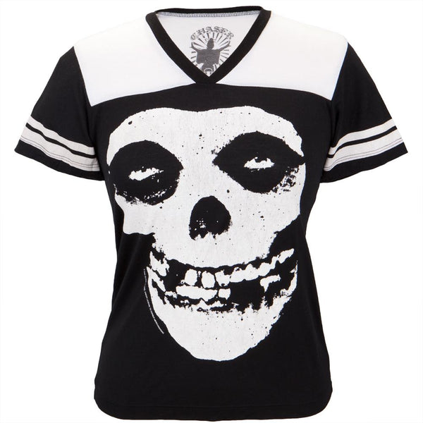 Misfits - Skull Juniors Football T-Shirt