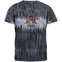 AC/DC - High Voltage Grey Tie Dye T-Shirt