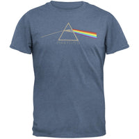 Pink Floyd - Dark Side Distressed Soft Blue T-Shirt