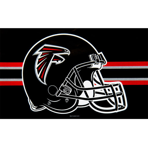 Atlanta Falcons - Helmet Flag