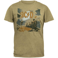 AC/DC - Let There Be Rock Soft Tan T-Shirt