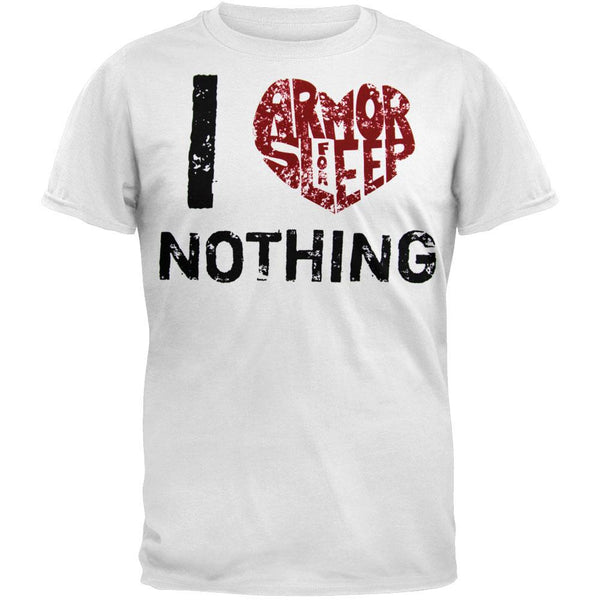 Armor For Sleep - I Love Nothing T-Shirt