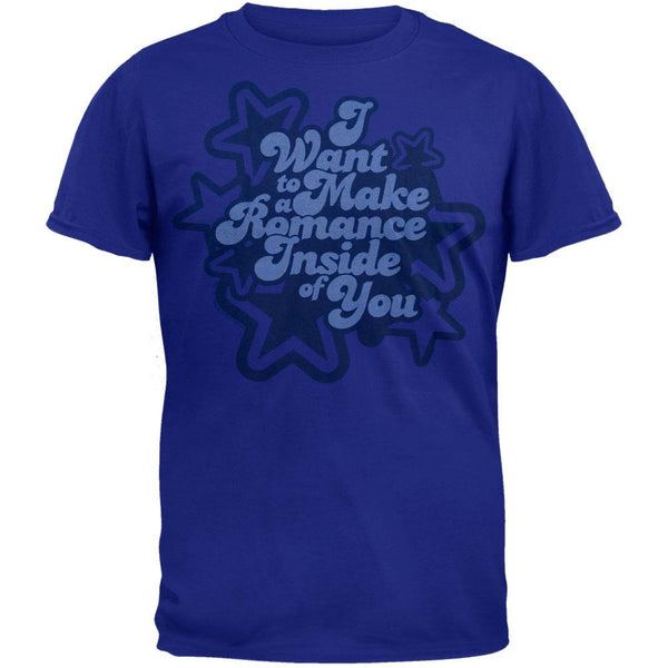 Borat - Make Romance Blue T-Shirt