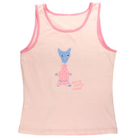 Naughty Pets - Fluffy Fiona Juniors Sleep Tank Top